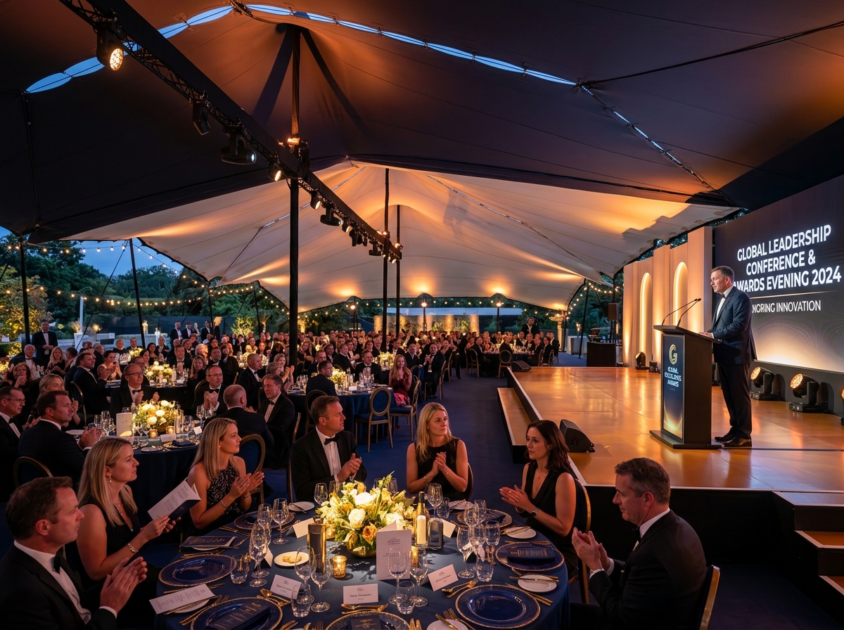 Corporate Event Stretch Tents